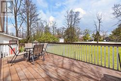 Rear deck overlooking double deep lot - 