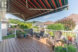 Back Porch with Awning - 