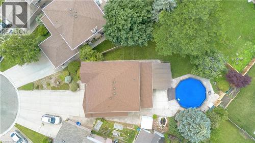 489 Acadia Drive, Hamilton, ON - Outdoor With In Ground Pool With View