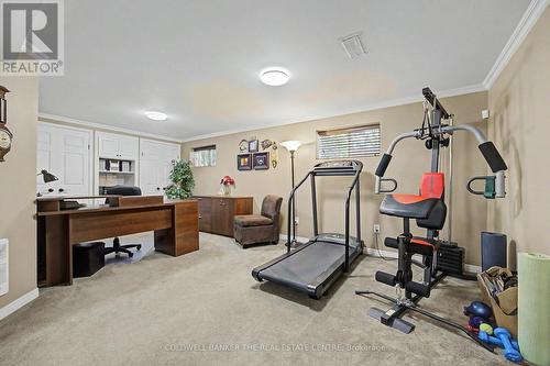 Recreation Room - 85 Wright Crescent, Caledon, ON - Indoor Photo Showing Gym Room