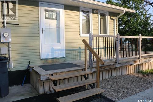 509 Mark Avenue, Moosomin, SK - Outdoor With Deck Patio Veranda With Exterior