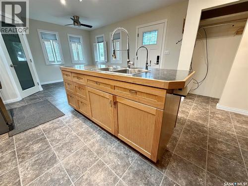 509 Mark Avenue, Moosomin, SK - Indoor Photo Showing Kitchen With Double Sink