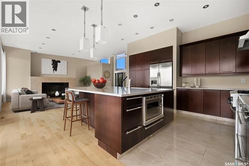 6110 Wascana Court, Regina, SK - Indoor Photo Showing Kitchen With Upgraded Kitchen