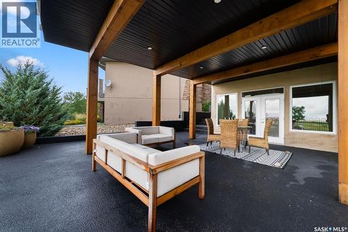 6110 Wascana Court, Regina, SK - Outdoor With Deck Patio Veranda With Exterior