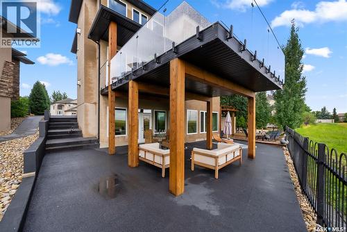 6110 Wascana Court, Regina, SK - Outdoor With Deck Patio Veranda