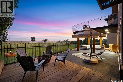 6110 Wascana Court, Regina, SK - Outdoor With Deck Patio Veranda