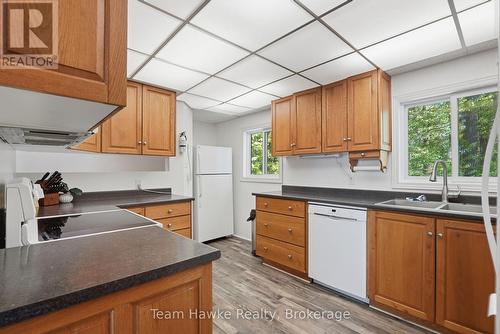 23 Timcourt Drive, Tiny, ON - Indoor Photo Showing Kitchen With Double Sink