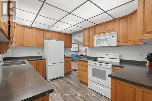 23 Timcourt Drive, Tiny, ON - Indoor Photo Showing Kitchen With Double Sink