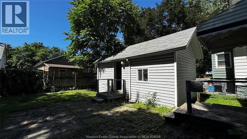 377 Chappell, Windsor, ON - Outdoor