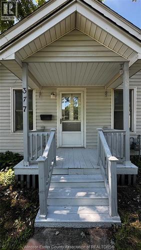 377 Chappell, Windsor, ON - Outdoor With Deck Patio Veranda With Exterior
