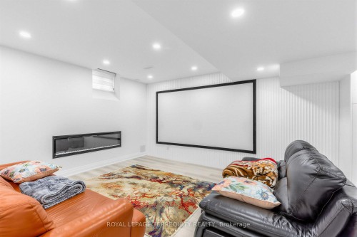 44 Headwind Boulevard, Vaughan, ON - Indoor With Fireplace