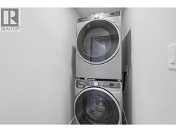 Stacker washer dryer- laundry room - 