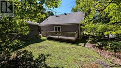 Private rear yard - 