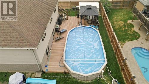 15 Sharpe Street, Brant (Paris), ON - Outdoor With Above Ground Pool