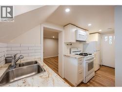 Basement suite kitchen - 