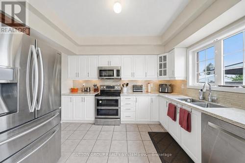 1382 Avon Drive, Mississauga, ON - Indoor Photo Showing Kitchen With Double Sink