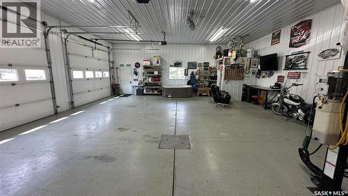 Melfort Acreage, Willow Creek Rm No. 458, SK - Indoor Photo Showing Garage