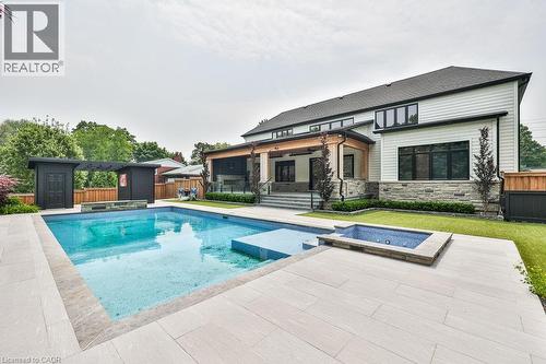 57 Joymar Drive, Mississauga, ON - Outdoor With In Ground Pool