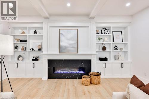 57 Joymar Drive, Mississauga, ON - Indoor With Fireplace