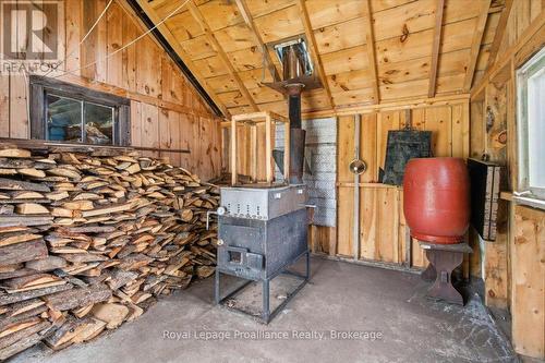 2017 Clark Road, Frontenac (Frontenac Centre), ON - Indoor With Fireplace