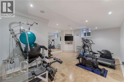 70 Shorewood Place, Oakville, ON - Indoor Photo Showing Gym Room