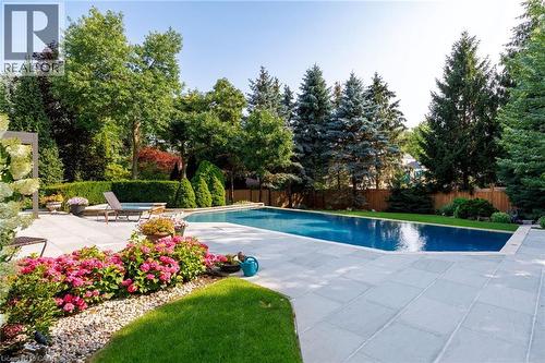 70 Shorewood Place, Oakville, ON - Outdoor With In Ground Pool With Backyard
