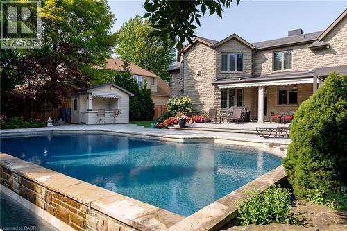 70 Shorewood Place, Oakville, ON - Outdoor With In Ground Pool With Deck Patio Veranda
