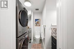 Main floor laundry/powder with LG washer & dryer - 