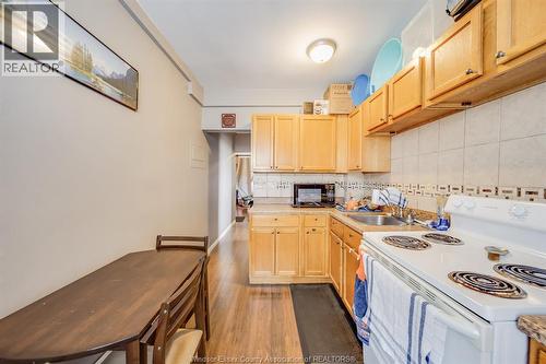 655 Chilver Rd., Windsor, ON - Indoor Photo Showing Kitchen With Double Sink