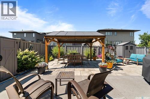 4110 Chuka Drive, Regina, SK - Outdoor With Deck Patio Veranda