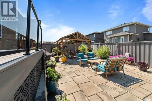 4110 Chuka Drive, Regina, SK - Outdoor With Deck Patio Veranda