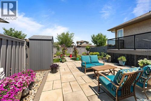 4110 Chuka Drive, Regina, SK - Outdoor With Deck Patio Veranda
