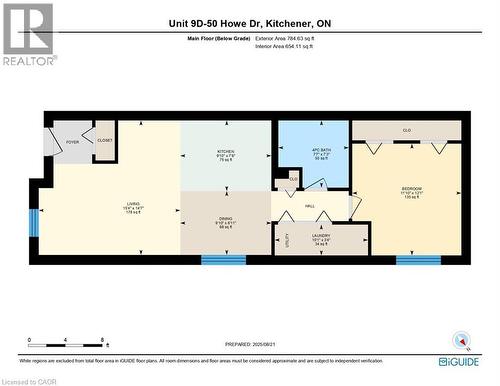 Floor plan - 50 Howe Drive Unit# 9D, Kitchener, ON - Other