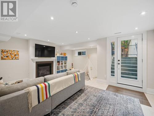 29 Maxwell Avenue, Toronto, ON - Indoor Photo Showing Other Room With Fireplace