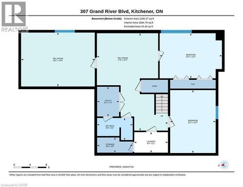 Floor plan - 307 Grand River Boulevard, Kitchener, ON - Other