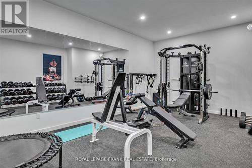 910 Birchview Road, Douro-Dummer, ON - Indoor Photo Showing Gym Room