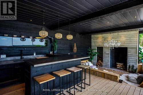 910 Birchview Road, Douro-Dummer, ON -  With Fireplace With Exterior