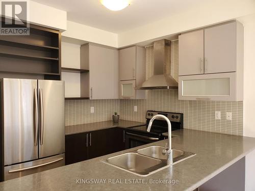 593 Remembrance Road, Brampton, ON - Indoor Photo Showing Kitchen With Double Sink