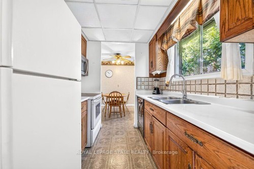16 Sunshine Court, Hamilton, ON - Indoor Photo Showing Kitchen With Double Sink