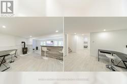 Ground level suite family room w/ gas fireplace - 