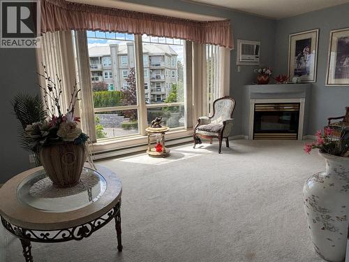 3221 Centennial Drive Unit# 401, Vernon, BC - Indoor With Fireplace