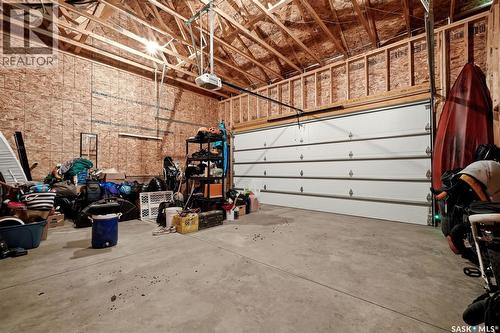 25 Aaron Drive, Echo Lake, SK - Indoor Photo Showing Garage