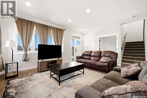 25 Aaron Drive, Echo Lake, SK - Indoor Photo Showing Living Room