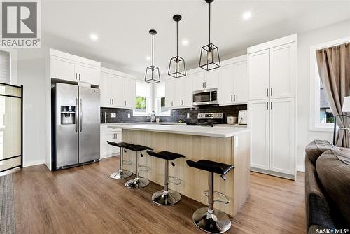 25 Aaron Drive, Echo Lake, SK - Indoor Photo Showing Kitchen With Upgraded Kitchen