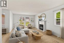 Living Room Virtually Staged with AI - 