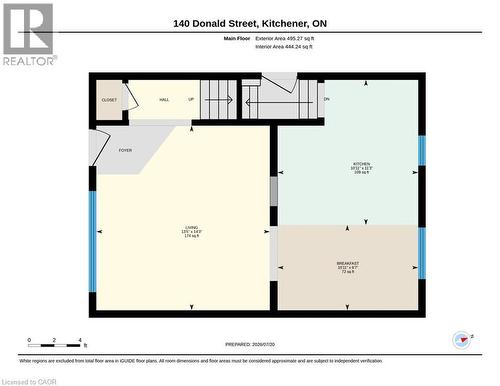 Floor plan - 140 Donald Street, Kitchener, ON - Other
