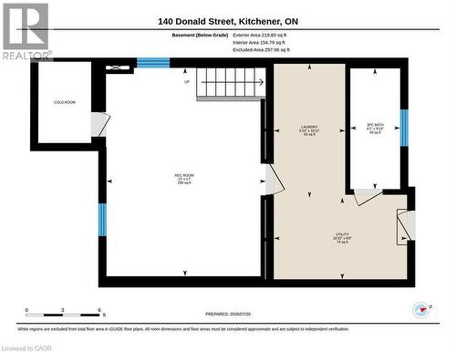 Floor plan - 140 Donald Street, Kitchener, ON - Other
