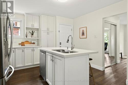 85 Lavina Crescent, Hamilton, ON - Indoor Photo Showing Kitchen With Double Sink