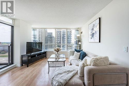 807 - 60 Disera Drive, Vaughan, ON - Indoor Photo Showing Living Room