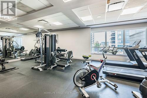 807 - 60 Disera Drive, Vaughan, ON - Indoor Photo Showing Gym Room